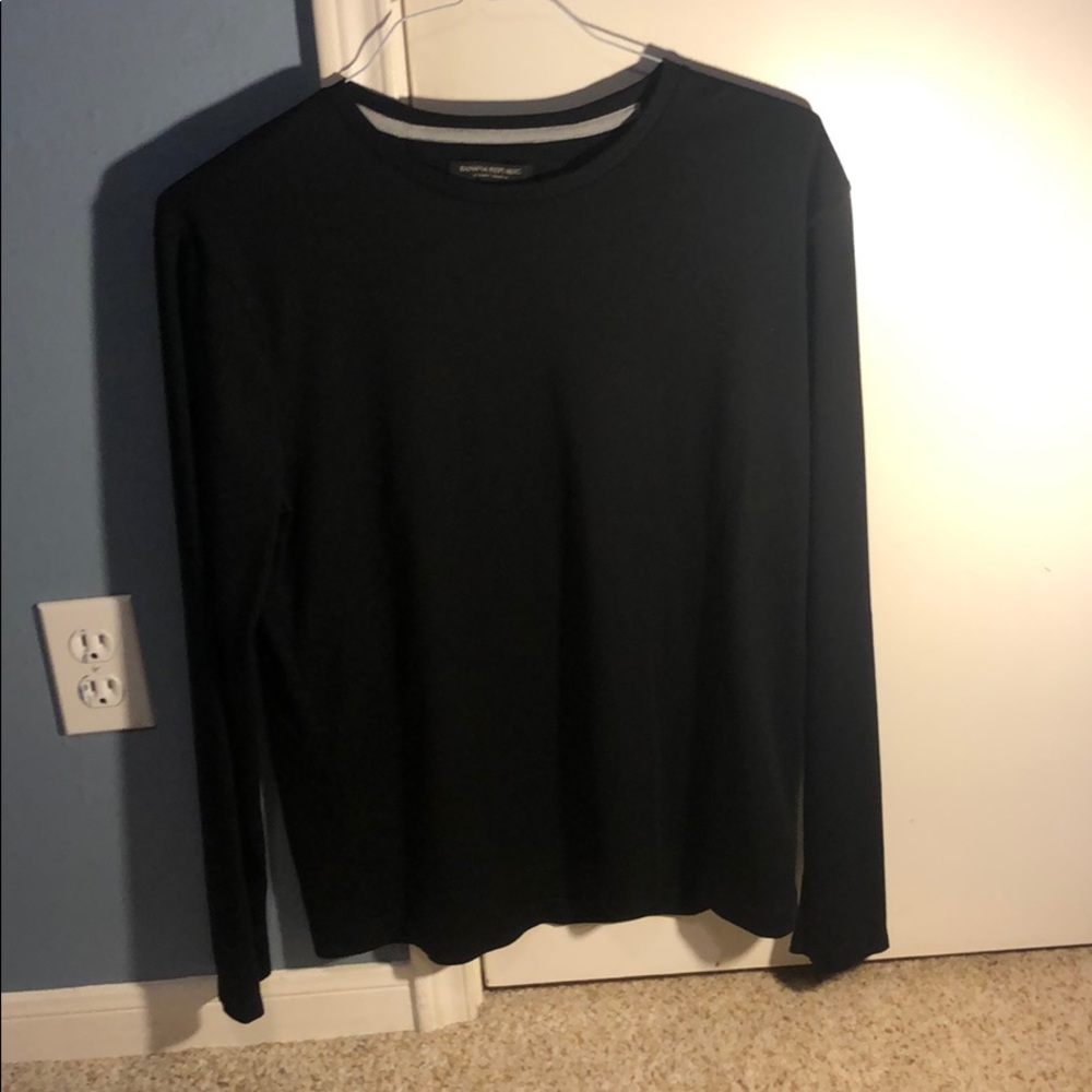 Black Long Sleeve Tee